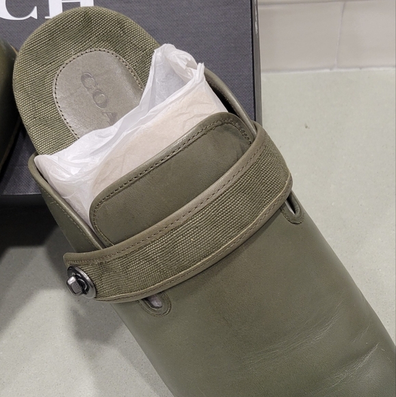 COACH Blake Clog With Signature Canvas Jacquard [EUC] - Picture 12 of 15